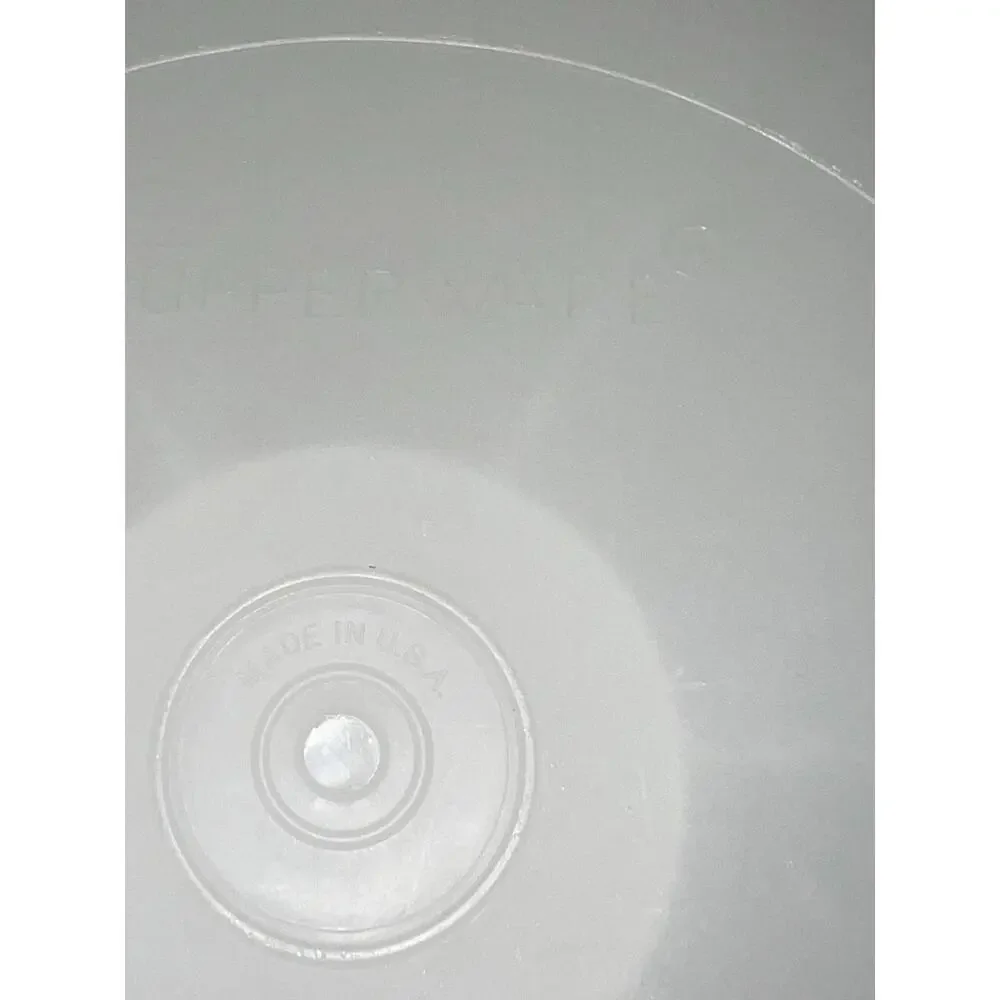 Vintage Tupperware Party Susan Divided Serving Tray 405 w/ Lid 224-13 and Handle